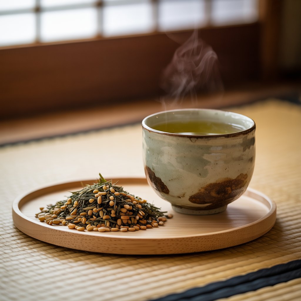 chaganju Genmaicha Green Tea with Matcha