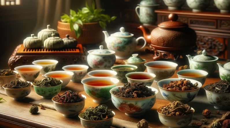 Types of Oolong Tea